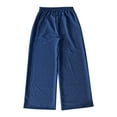 thumbnail image 4 of Jxximdong Pants for Women Linen Pants Summer Wide Leg Work Dress Pants Casual Slacks Business Pant Cotton Linen Trouser With Pockets Blue S Trousers, 4 of 8