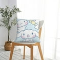 thumbnail image 2 of Cinnamoroll Throw Pillow Cover Decoration Pillow Case Cushion for Home Sofa Couch 24"x24", 2 of 7
