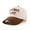 Brown, variant on COWBOY HAT Embroidered Patchwork Trucker Cap | Adjustable Unisex Snapback, Western Essential