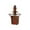 brown, variant on ToyKingdee MINI Chocolate Fountain Machine Small Electric Chocolate Fondue Fountain Machine for Party for Candy Butter Cheese
