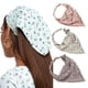thumbnail image 1 of Bufanda elástica floral para el pelo, 3 unidades, con estampado floral, bufandas con pinzas para el pelo, pañuelo para la cabeza, pañuelos para el pelo para mujer Zhivalor Accesorios para Cabello, 1 of 9