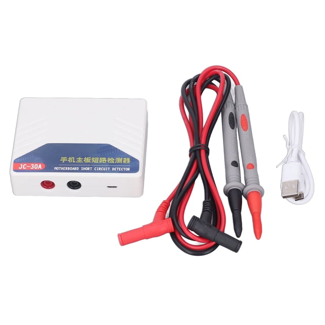 DEWIN Detector de Cortocircuito de Placa Base, con probador de fallas de Circuito de Cable de Prueba para Equipos electrónicos