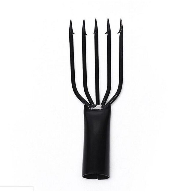 Arpón con arpón de pesca con púas, arpón de acero inoxidable para pescar (5 garras) Botao