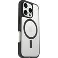 thumbnail image 4 of OtterBox iPhone 16 Pro (Only) - React Series Case - Black Crystal (Clear/Black) - Snaps to MagSafe - Ultra-Thin - Non-Retail Packaging, 4 of 7