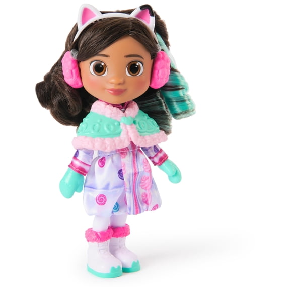 Muñeca de Juguete Dreamworks Gabby 15 cm con Accesorios de Nieve y Dulces