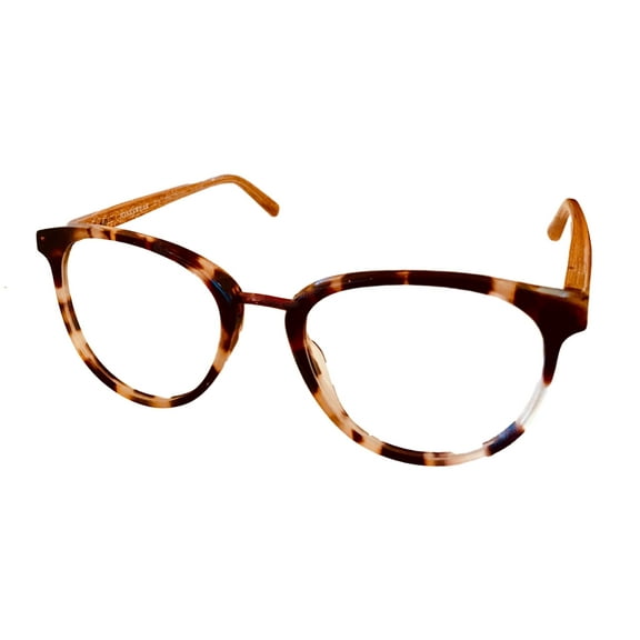 Joneswear Plastic Womens Teardrop Eyewear , Pink Tortoise Z114 51mm