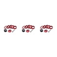 thumbnail image 2 of Toystoory CANSUCC 8 unids/set bicicletas auriculares espaciador Universal anodizado antioxidante reemplazo exterior ciclismo arandela roja Type1 NO1, 2 of 5