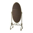 thumbnail image 2 of Linon Clarisse Large Oval Cheval Mirror with Metal frame, Multiple Colors, 2 of 8
