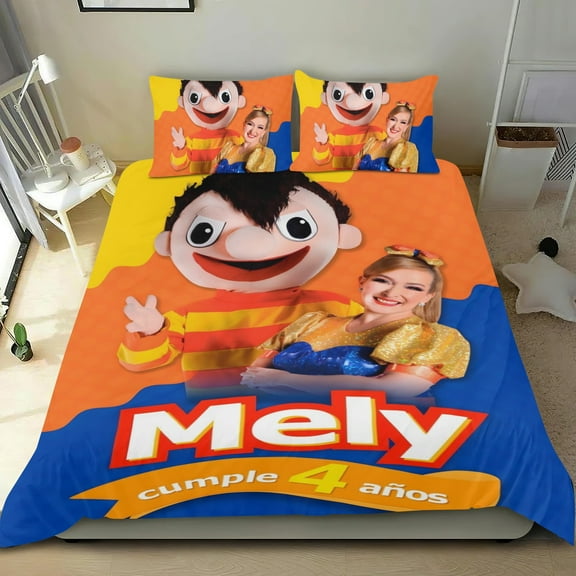 Bely Y Beto-themed Bed Sheet Set Three Piece Set Comfortable And Skin Friendly Unique Design Home Decor Gifts For Family Friends fans36x75Inches（90cm*190cm）