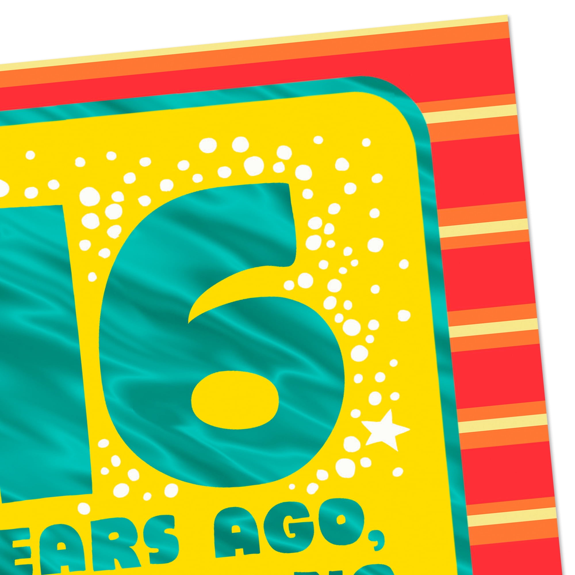 Hallmark 16th Birthday Card (Special Day When You Were Born)