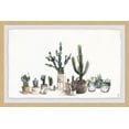 thumbnail image 2 of Cacti Haven Framed Painting Art Print, 30.00" x 1.50", 2 of 6