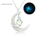 thumbnail image 2 of Jewelry VerPetridure Hollow Spiral Moon Luminous Pendant Whirlwind Luminous Bead Necklace, 2 of 2