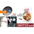 thumbnail image 3 of 5PCS Steel Pizza Pan For Baking Cookie Pizza Cake,Oven Tray,8 Inch, 3 of 9