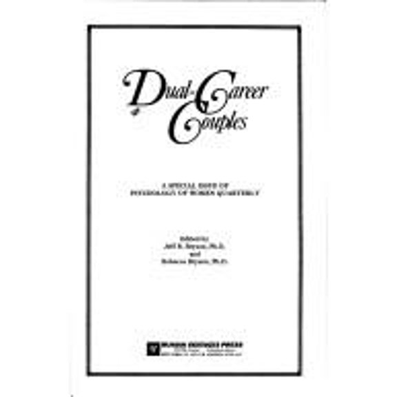 Pre-Owned Dual-Career Couples (Paperback) 9780877053712