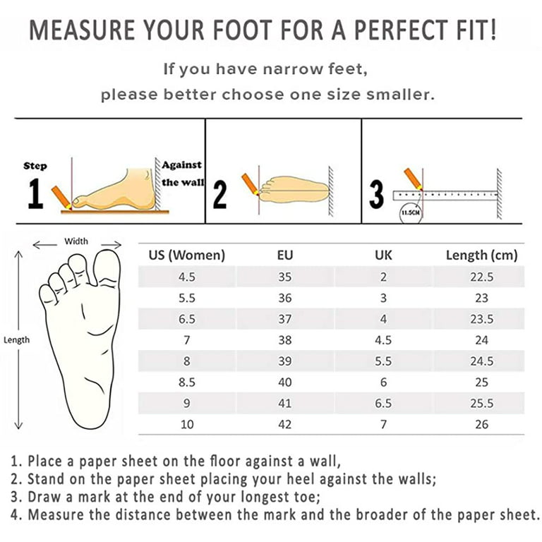 UIN Size Chart – Uinshoes