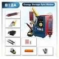 thumbnail image 5 of 812A Energy Stora Pulse Spot Welder, 15KW Spot Welding Machine With 50W T12 Solder Iron Battery Spot Welder ,Versatile Welding Capabilities, 5 of 7