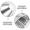 thumbnail image 3 of CTIRCHIU 2 Pcs Accessoires de Réflecteur de Lampe de Poche en Aluminium Argenté pour la Lecture, 3 of 7