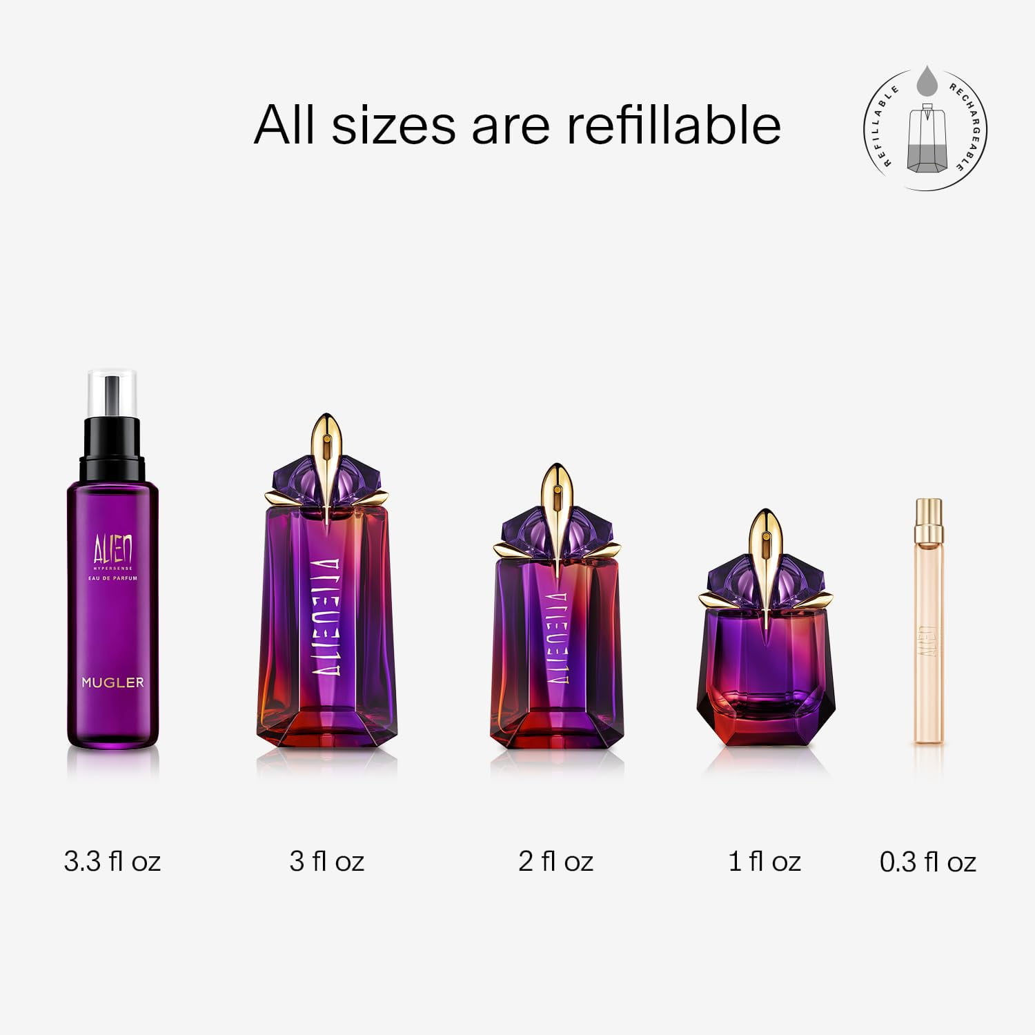 Mugler - Alien Hypersense - Eau de Parfum - Womens Perfume