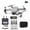 White, variant on Drone With 1080P HD FPV Camera, Gaqring Foldable Quadcopter with Altitude Hold Headless Mode, 2.4GHz Remote Control Toy for Boys Girls Adults Indoor Outdoor Flying