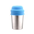thumbnail image 4 of SHAR Couvercles de Paille en Silicone Réutilisables pour Voyage - Sans BPA, Anti-Fuite, Lot de 4 (Rose, Jaune, Vert, Bleu), 4 of 5