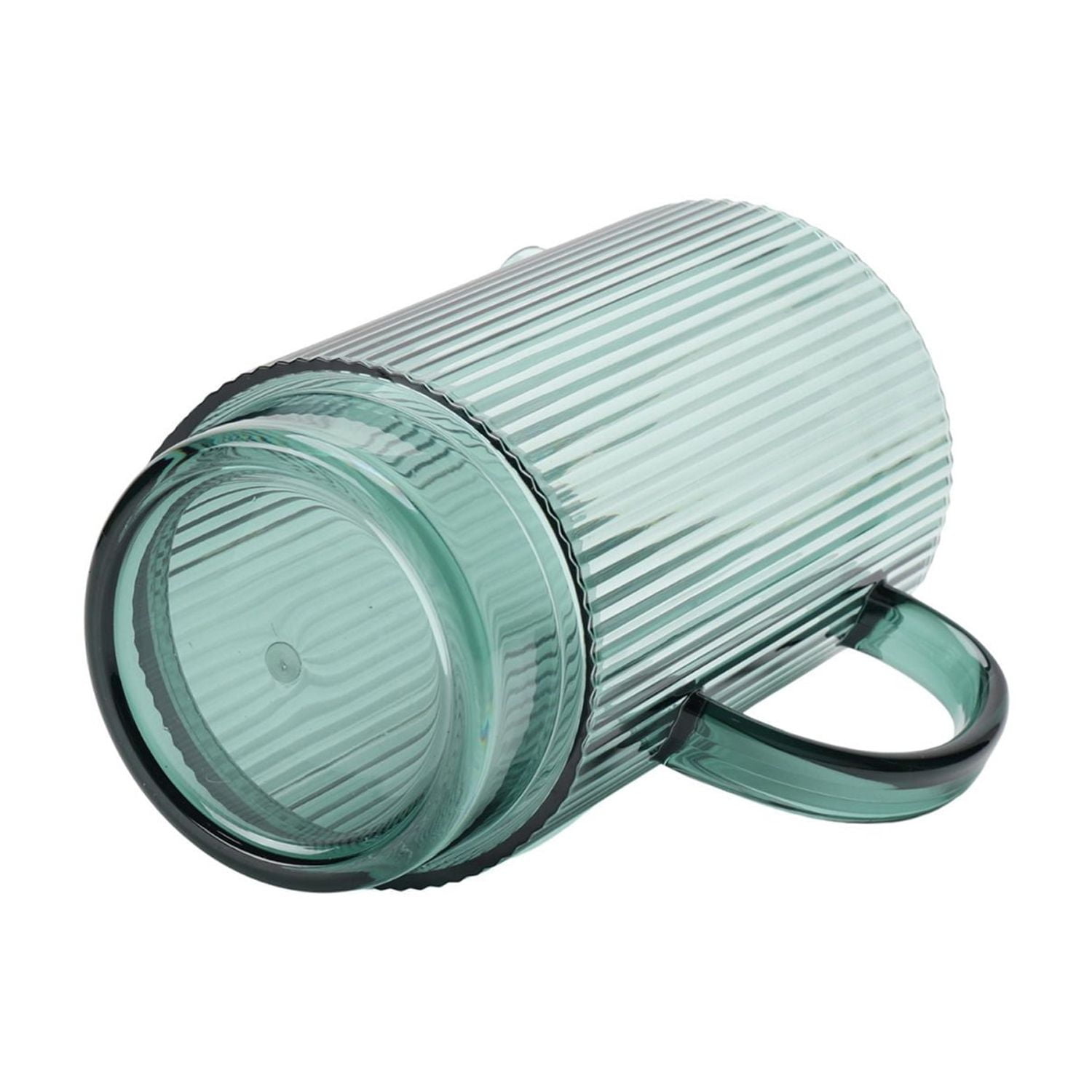 Hometrends Carafe cannelée en acrylique teinté de 69 oz, 1 pièce