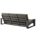 thumbnail image 6 of Lounge Sofa, Gray, Aluminum, Outdoor Patio Balcony Cafe Bistro Garden Hospitality Restaurant, Modern Contemporary, HB37968, 6 of 9