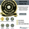 thumbnail image 5 of PinMart Outstanding Employee of The Month Lapel Pin - May, 5 of 6