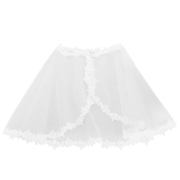 NIAIZEK Versatile White Lace Cape - Perfect for Weddings and Parties