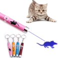 thumbnail image 1 of Amazingly Cat Toy Creative And Funny Pet Cat Toys Led Pointer Light Pen With Bright Animation Mouse Paw Print Fish, 1 of 5
