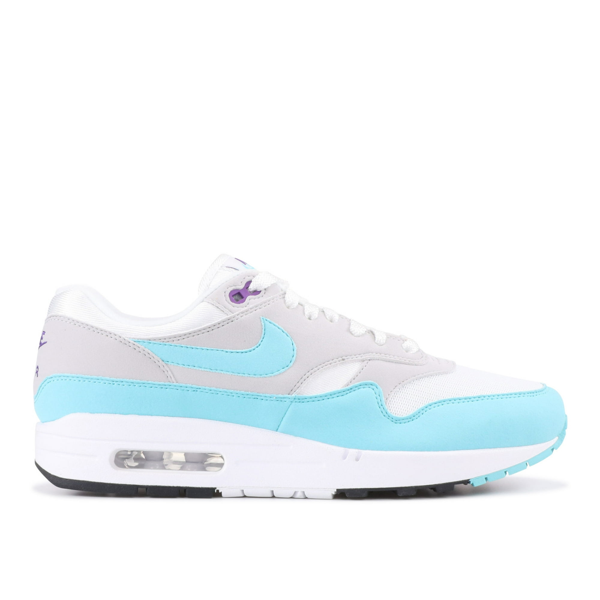 Nike Air Max 1 Anniversary OG Aqua White Blue Men Running Shoes 908375 105 8 Nike Air Max 1 Anniversary OG Aqua White Blue Men Running Shoes 908375 105 8
