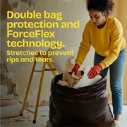 Glad ForceFlex Heavy Duty Trash Bags With Clorox, Mountain Air Scent, 30 Gallon, 40 Count