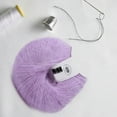thumbnail image 4 of Suave Angola Mohair, Hilo De Lana De Para Bufandas, Suéteres Y Sombreros, Varios Colores, Antibolitas, Antiencogimiento, Cómodo Lavable A Mano, Ideal Para Manualidades, 4 of 7