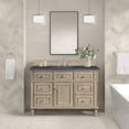 thumbnail image 6 of James Martin Vanities 424-V48-BW-3CSP Lorelai 48" Single Basin Wood Vanity Set - White, 6 of 7