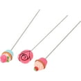 thumbnail image 5 of 3pcs Cake Testeur Réutilisable Cake Testing Aiguilles Fleur Fraise Conception Cake Testeur Brochettes Aiguilles pour Cuisine Maison Boulangerie Outils Boulanger Testeur, 5 of 5