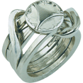 thumbnail image 1 of HY16 - RING 2 PUZZLE-HANAYAMA CAST META METAL LEVEL 5, 1 of 2