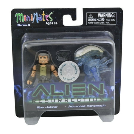Minimates Aliens Toys R Us Wave 4 - Ron Johner & Advanced Xenomorph