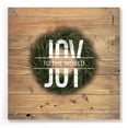thumbnail image 1 of Epic Art 'Joy to the World with Wreath' by Susan Ball, Acrylic Glass Wall Art, 36"x36", 1 of 7