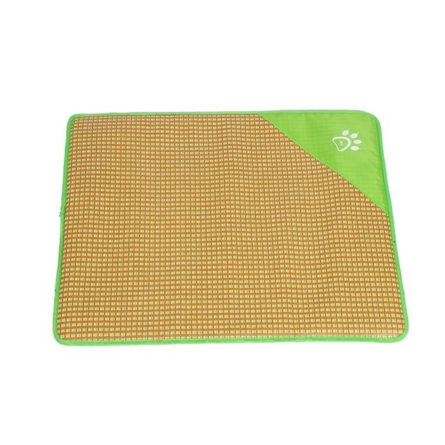 Mom's Best Colchonetas de ratán para dormir, transpirables y refrescantes, para gatos y perros, de 37,5 x 28 cm
