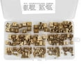 thumbnail image 6 of Oxidation-Resistant Brass Hex Nuts Assortment, High-Precision Threads for Precise and Easy Installation, 6 of 8