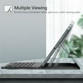 thumbnail image 4 of Fintie Keyboard Case for iPad 10th Generation 10.9 Inch Tablet (2022 Release) with Pencil Holder, Space Gray, 4 of 9