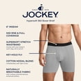 thumbnail image 4 of Jockey Men's Hypersoft 360 6" Boxer Brief - 3 Pack, 4 of 5