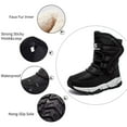 thumbnail image 2 of HOBIBEAR Kids Winter Snow Boots Boys Girls Waterproof Outdoor Warm Faux Fur Lined Shoes, 2 of 7