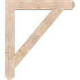thumbnail image 3 of Ekena Millwork 5 1/2"W x 42"D x 48"H Traditional Craftsman Smooth Bracket, Douglas Fir, 3 of 4