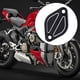 thumbnail image 5 of Tapas de filtro de aceite de motor, cubierta decorativa, aptas para DUCATI, pieza de repuesto negro, 5 of 8
