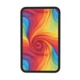 thumbnail image 7 of Car Handrails Box Pad 12.6 X 7.5 In Waterproof Non-Slip Wear-Resisting Durable Breathable Strong Tensile And Tensile Stretch Red Tie Dye Background Rainbow Colors (2), 7 of 7