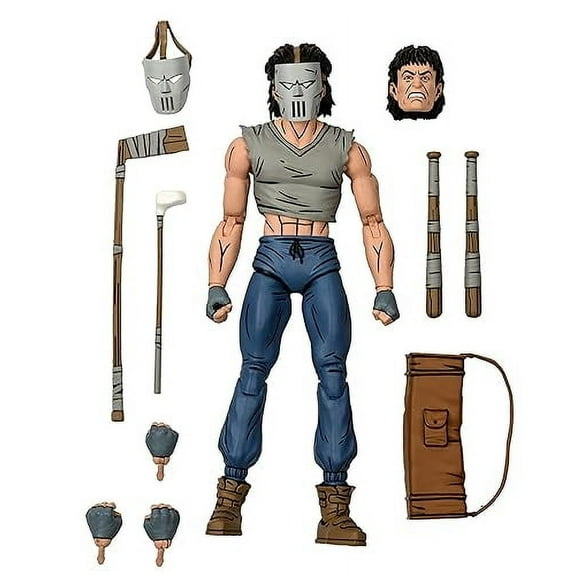 Teenage Mutant Ninja Turtles (Mirage Comics) 7" Casey Jones Action Figure, by NECA