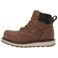 thumbnail image 2 of Keen Men's Cincinnati 6" Waterproof Work Boot Carbon Toe Brown 11 EE  US, 2 of 5