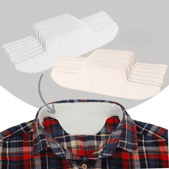 50 Protector Almohadilla Cuello Absorbe Sudor Evita Manchas