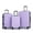 Light Purple-2, variant on Travelhouse 3 Piece Hardside Luggage Set Hardshell Lightweight Suitcase with TSA Lock Spinner Wheels 20in24in28in.(Light Purple)