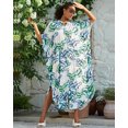 thumbnail image 6 of Edolynsa Summer Plus Size Outwear for Women Button Down Light Weight Jacket Open Front Printed Kimono Cardigan, 6 of 11